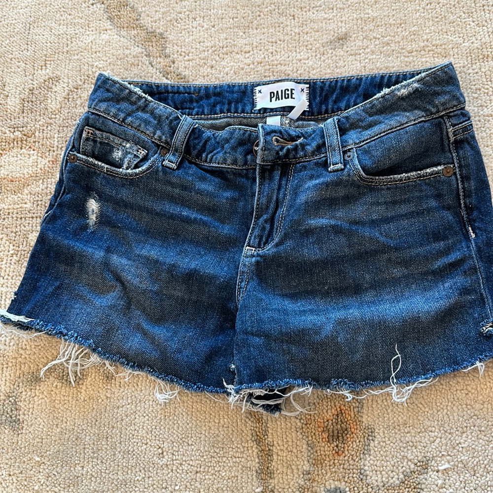Paige Jean shorts size 24